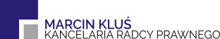 Logo Marcin Kluś Kancelaria Radcy Prawnego